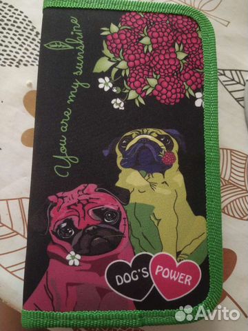 Пенал школьный новый