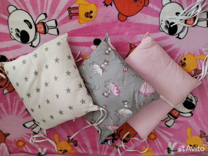 Бортики в детскую кроватку