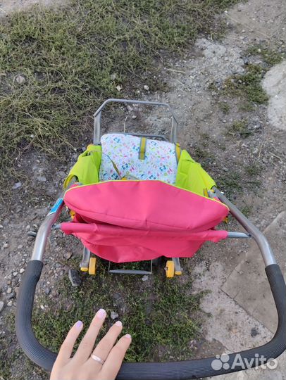 Детские санки коляска