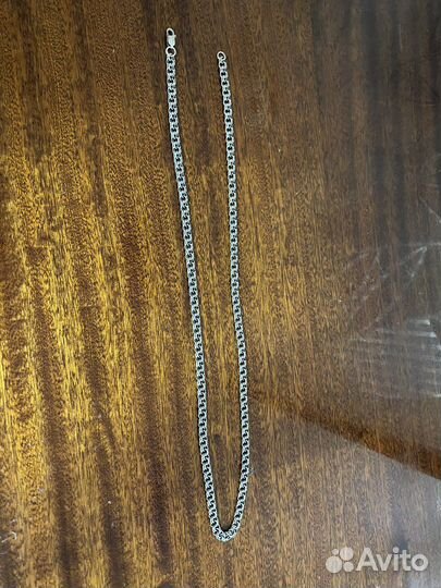 Серебрянная мужская цепь