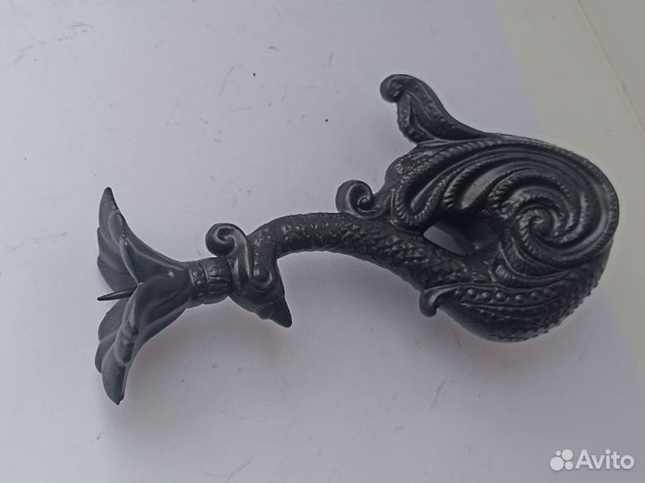 Подсвечник Жар-Птица, Лебедь. Касли. Чугун