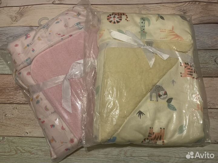 Плед детский новый плюшевый