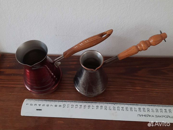 Турки-джезвы медные, для кофе