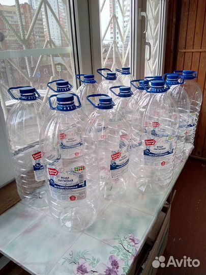 Пластиковые бутылки 5 л