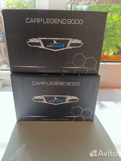 2 карповвх комплекта удилищ с катушками