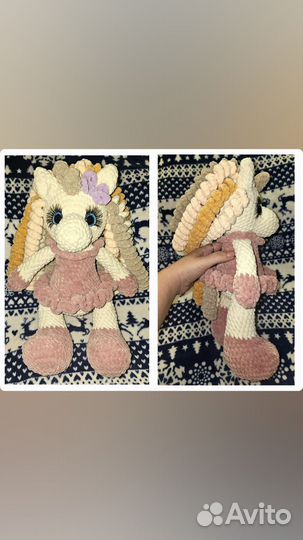 Вязанные игрушки ручной работы на заказ