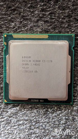 Процессор Intel Core i7 Xeon LGA1155