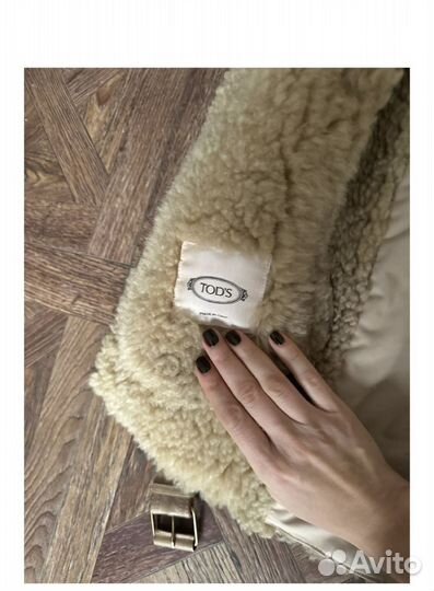 Дубленка натуральная женская авиатор