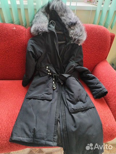 Стеганое пальто