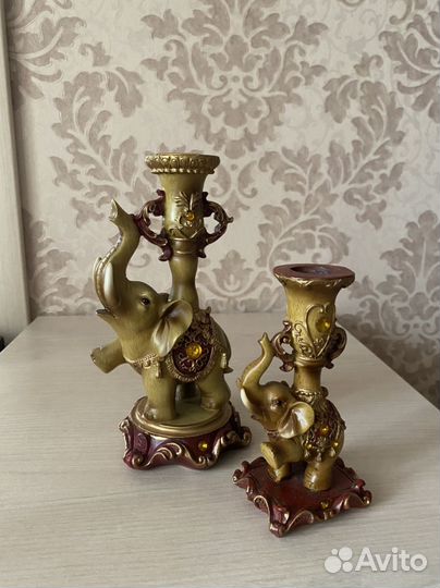 Подсвечник слон