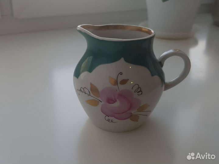 Сливочник фарфор 90е годы