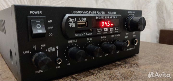 Усилитель с блютуз для акустики