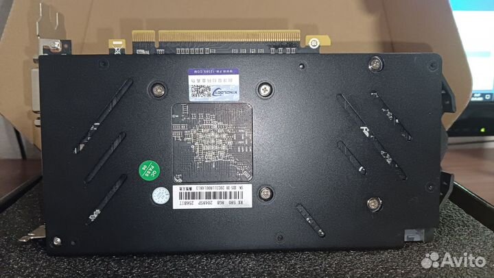 Видеокарта rx580 8gb
