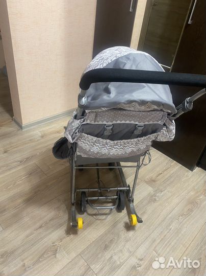 Детские санки коляска