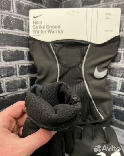 Комплект снуд + перчатки Nike HyperWarm