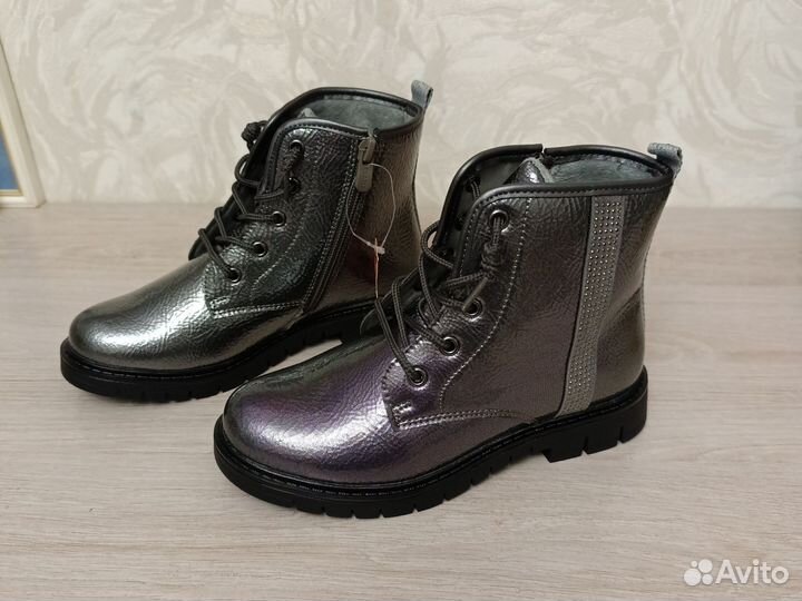 Ботинки демисезонные для девочки 32 размер