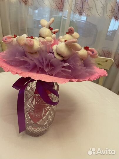 Букет из мягких игрушек