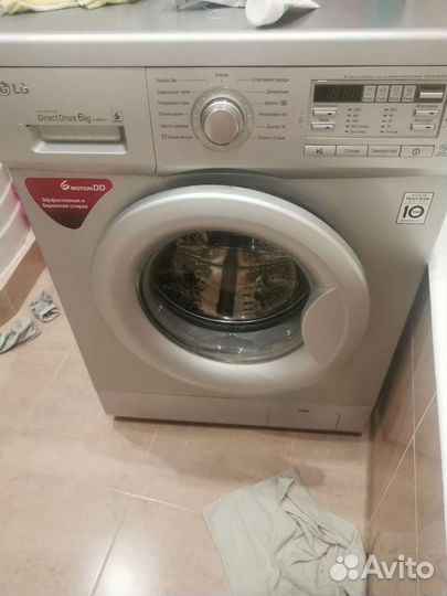Стиральная машина бу lg 6 кг