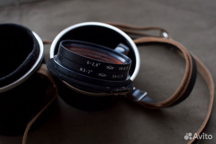 Футляр со светофильтрами от объектива мир-24М СССР