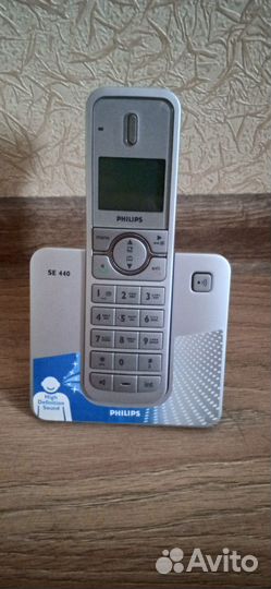 Домашний телефон dect philips se 440 беспроводной