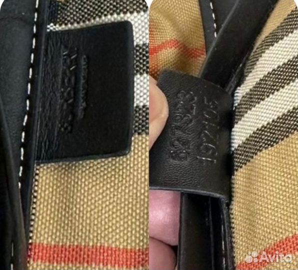 Сумка оригинал Burberry с чеком