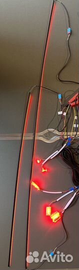 Атмосферная подсветка салона автомобиля