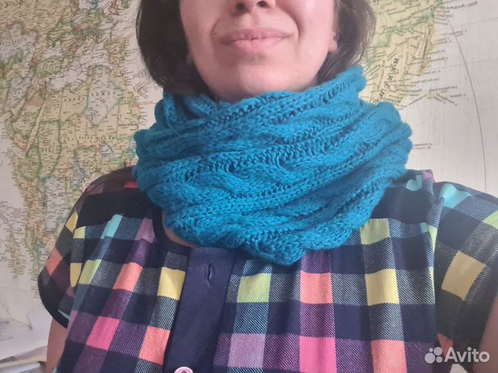 Снуд, шарф-колье