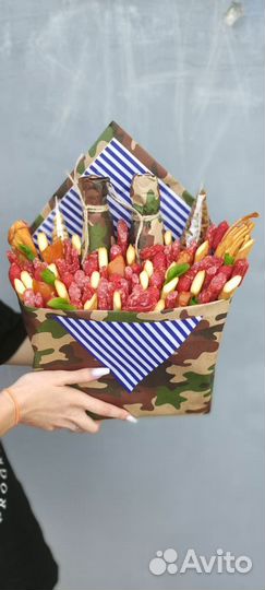 Съедобные букеты мужу/папе/брату