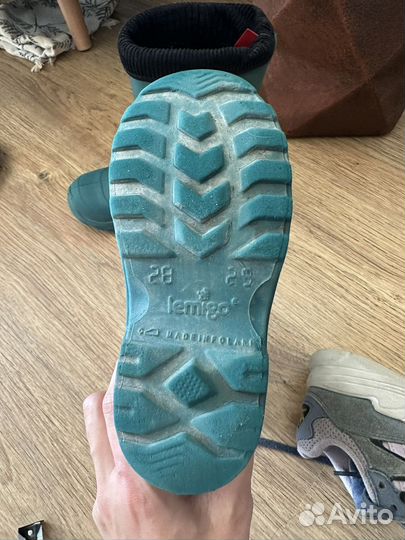 Сапоги эва детские утепленные