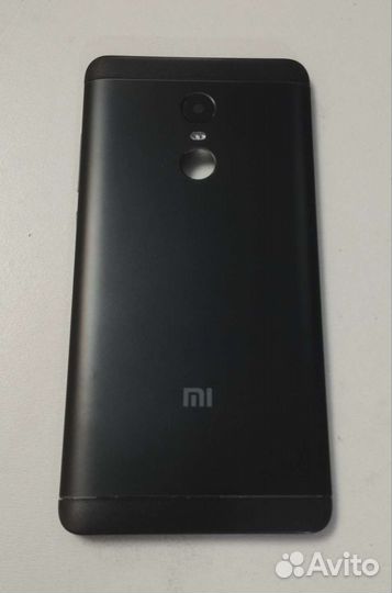 Задняя крышка Xiaomi Redmi Note 4X Чёрная