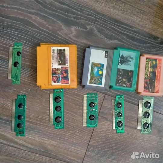 Картриджи dendy из 90х