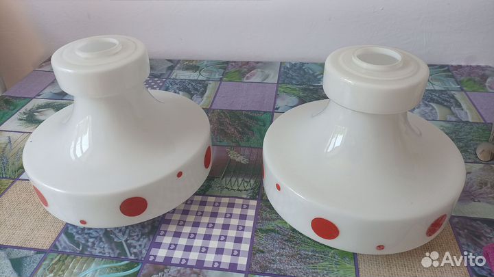 Плафоны для люстры стекло СССР