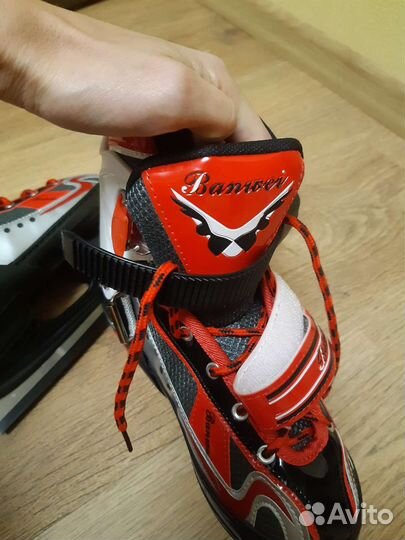 Коньки раздвижные 31-34