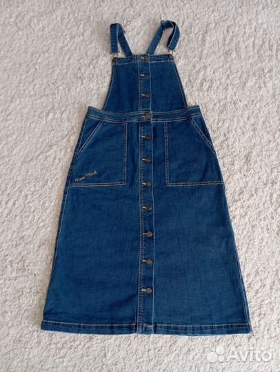 Джинсовый сарафан женский 48 р-р