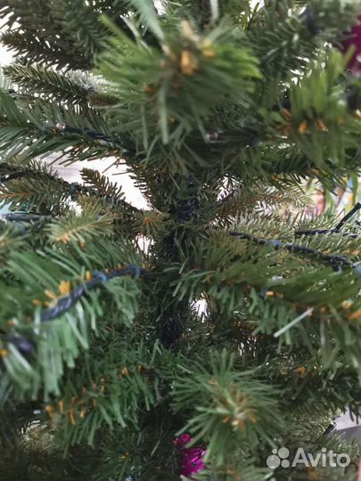 Елка световая искусственная литая бу 180 см