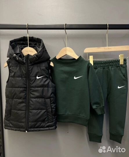 Детский костюм тройка с жилеткой