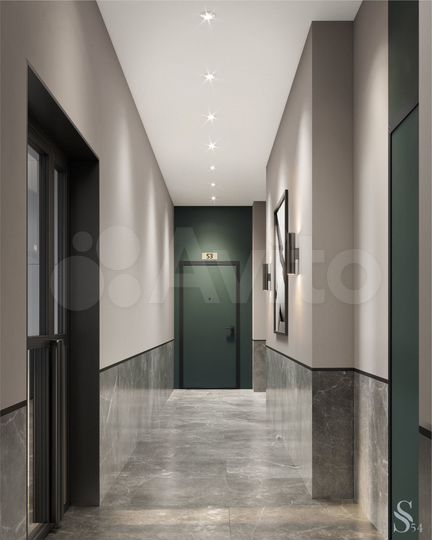 2-к. квартира, 69,3 м², 3/12 эт.