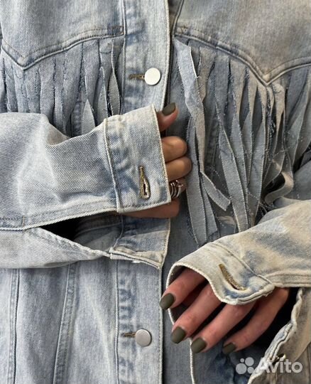 Джинсовка оверсайз
