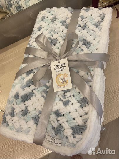 Вязание пледов для малышей