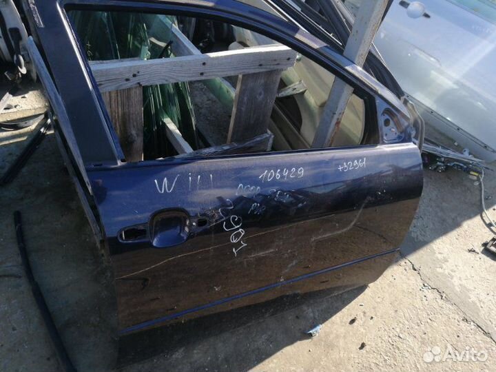 Дверь передняя правая Toyota Will Vs NZE127