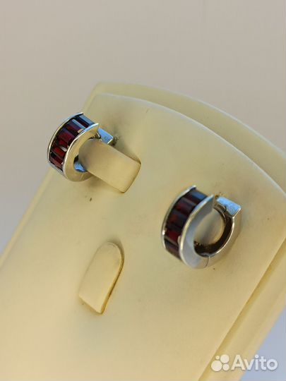Серьги серебро 925 проба