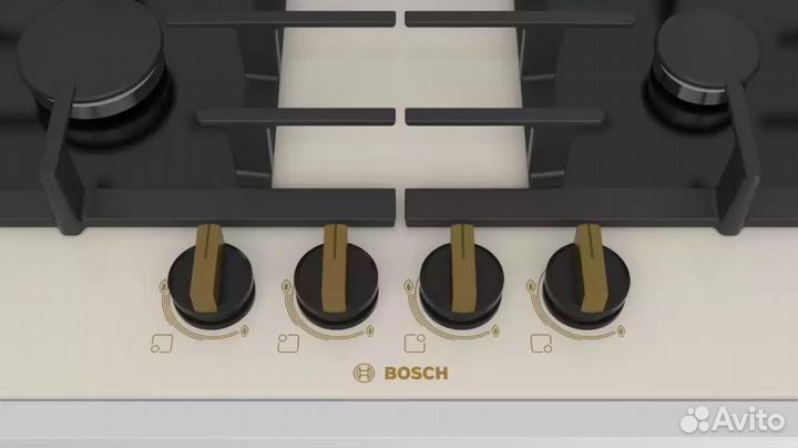 Газовая варочная панель bosch PPP6B1B90R