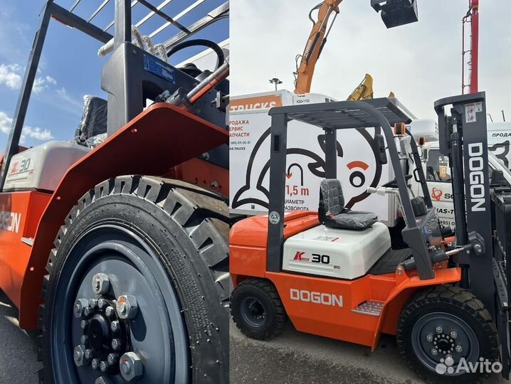 Вилочный погрузчик Dougong CPD30D, 2023