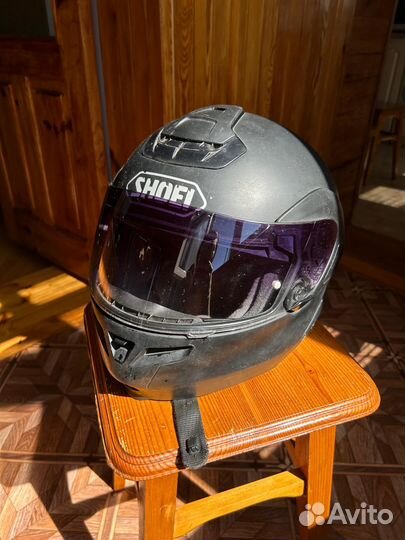 Шлем для мотоцикла черный