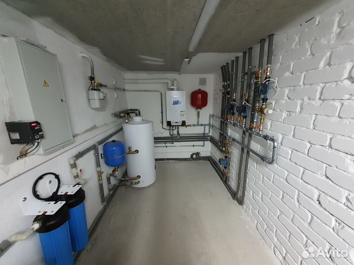 Отопление, водоснабжение,теплый пол, скважены, сеп