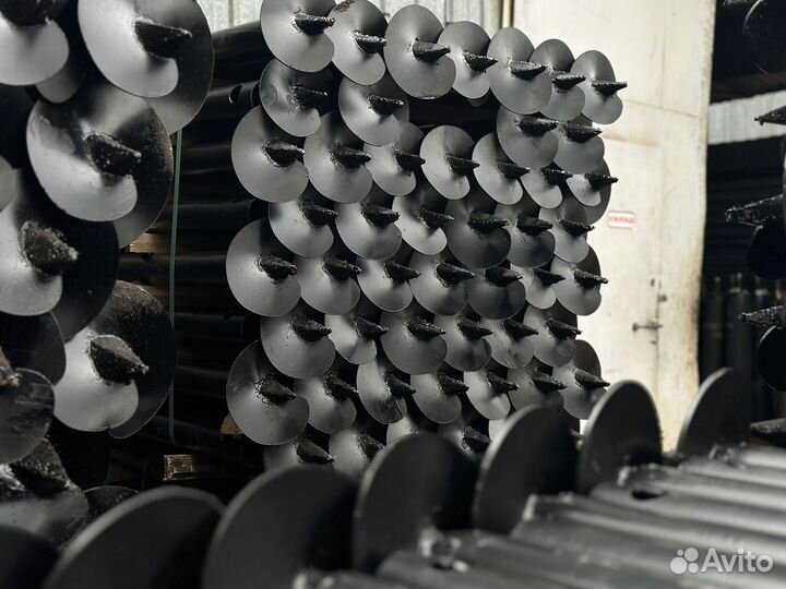 Монтаж винтовых свай