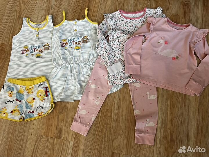 Одежда для девочек пакетом 98 116
