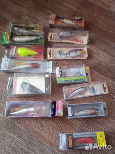 Воблеры,блесны