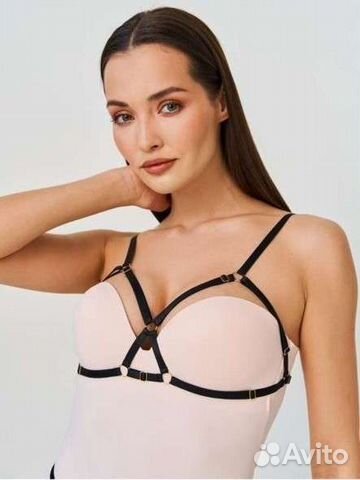 Чокер стреп портупея