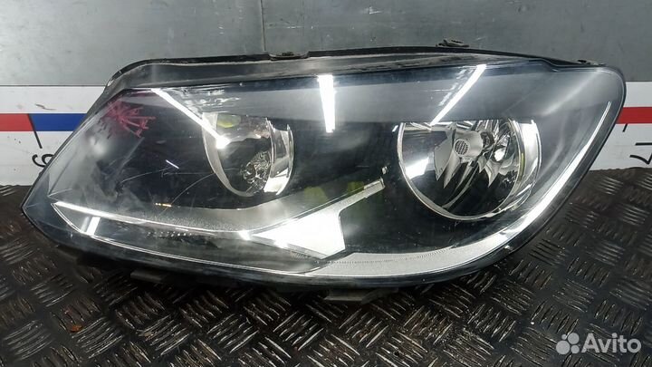 Фара левая Volkswagen Touran